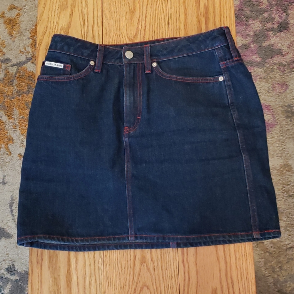 Calvin Klein Denim Skirt